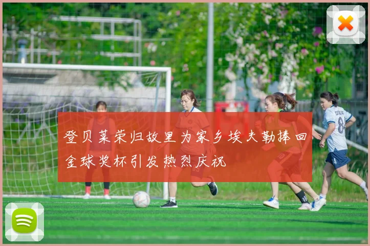 登贝莱荣归故里为家乡埃夫勒捧回金球奖杯引发热烈庆祝
